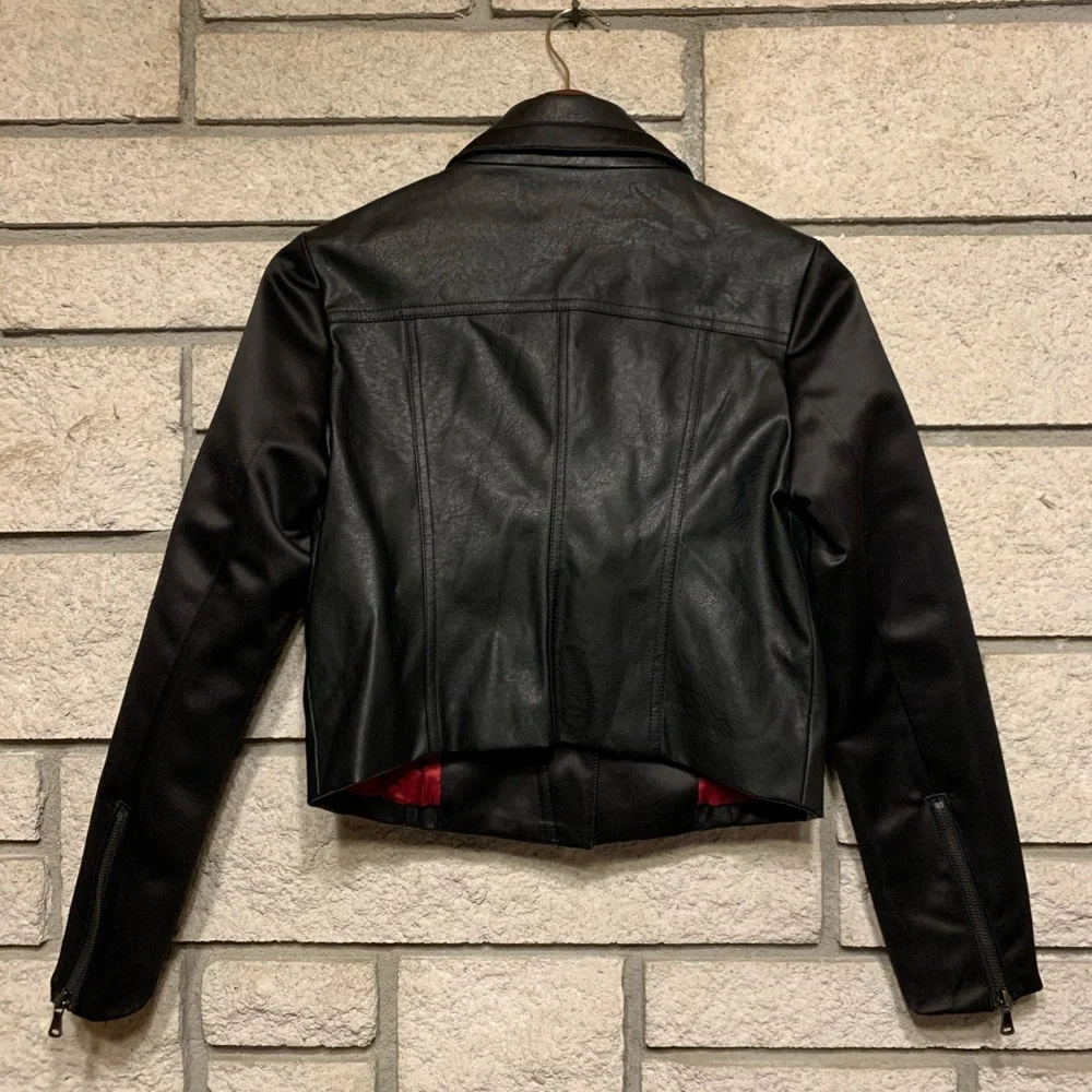 Sisley Faux Leather Jacket - Picture 3 of 4